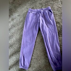 purple joggers sweatpants
